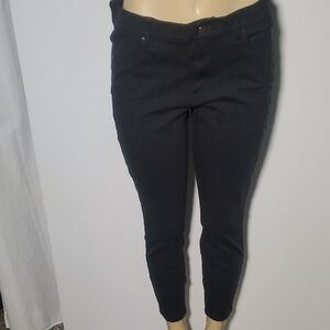 Ann Taylor Dark Gray Skinny Pants Size 14